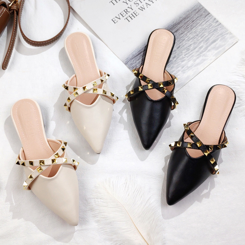 Crossfit Outdoor - 2026 Nieuwe Slippers Platte Mules Ronde