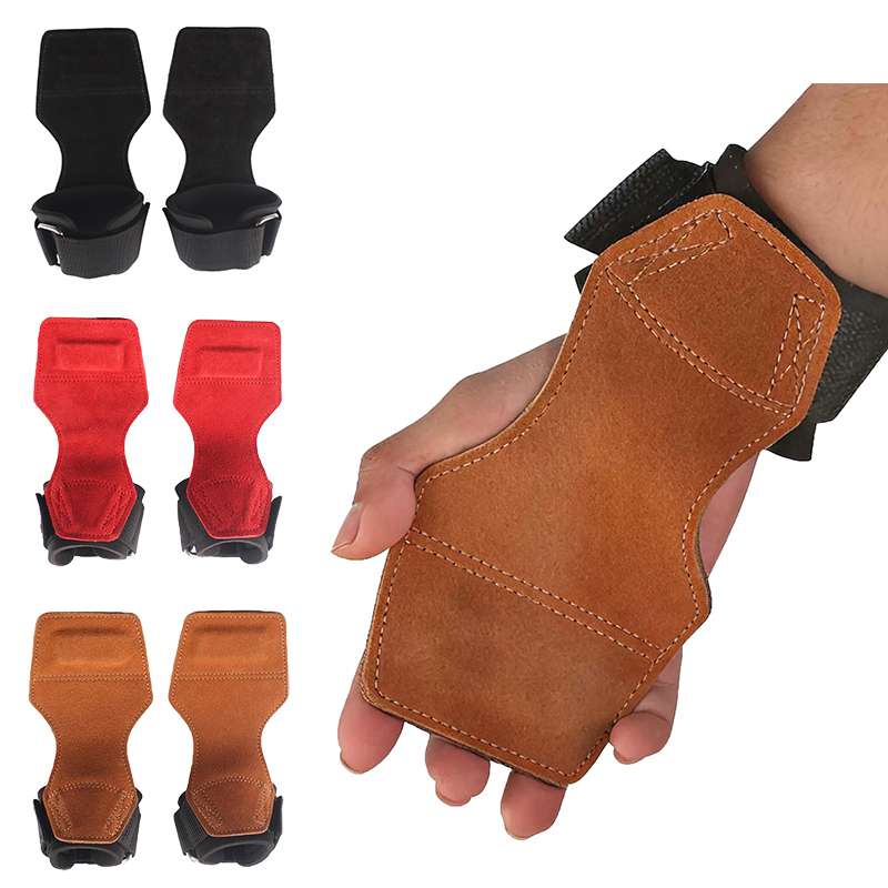 New Crossfit Gear - Dikke leren gewichthefhandschoenen, handpalm beschermers, antisliphandschoenen,