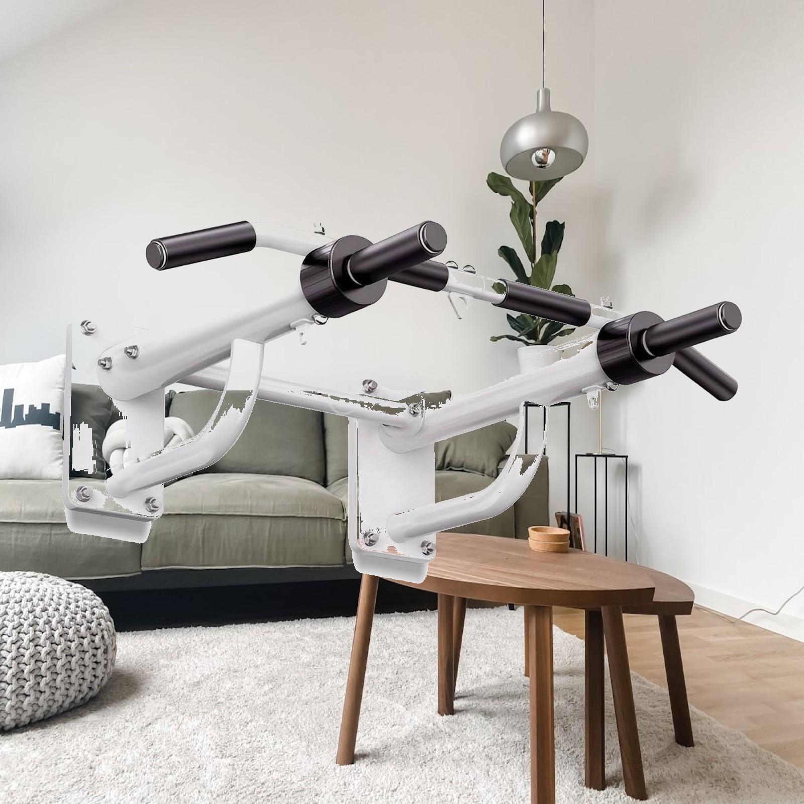 Pull Up Bar Grip - Wandgemonteerde trekstang Lange levensduur Trekstang met