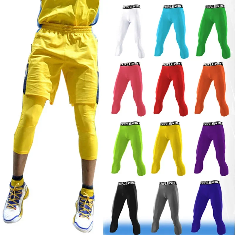 Crossfit Training - Mannen Gym Capri Hardlooppanty Broek Kind