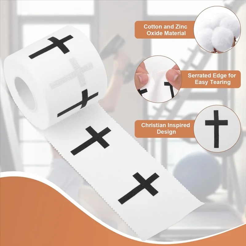 Finger Tape Athletic - Katoenen sporttape met gekartelde rand, atletische
