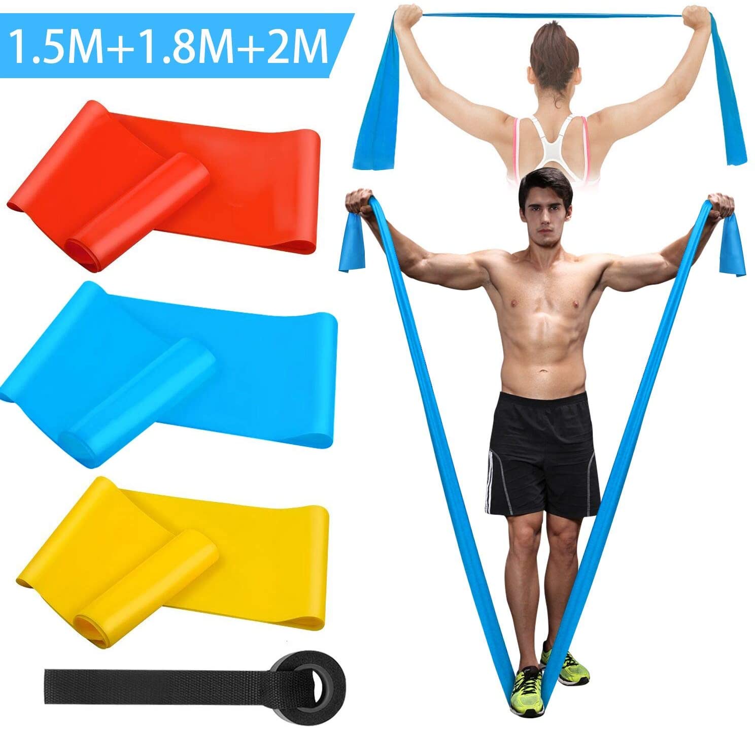 Elastische fitnessbanden 3-del - Crossfit Equipment recensie en prijs