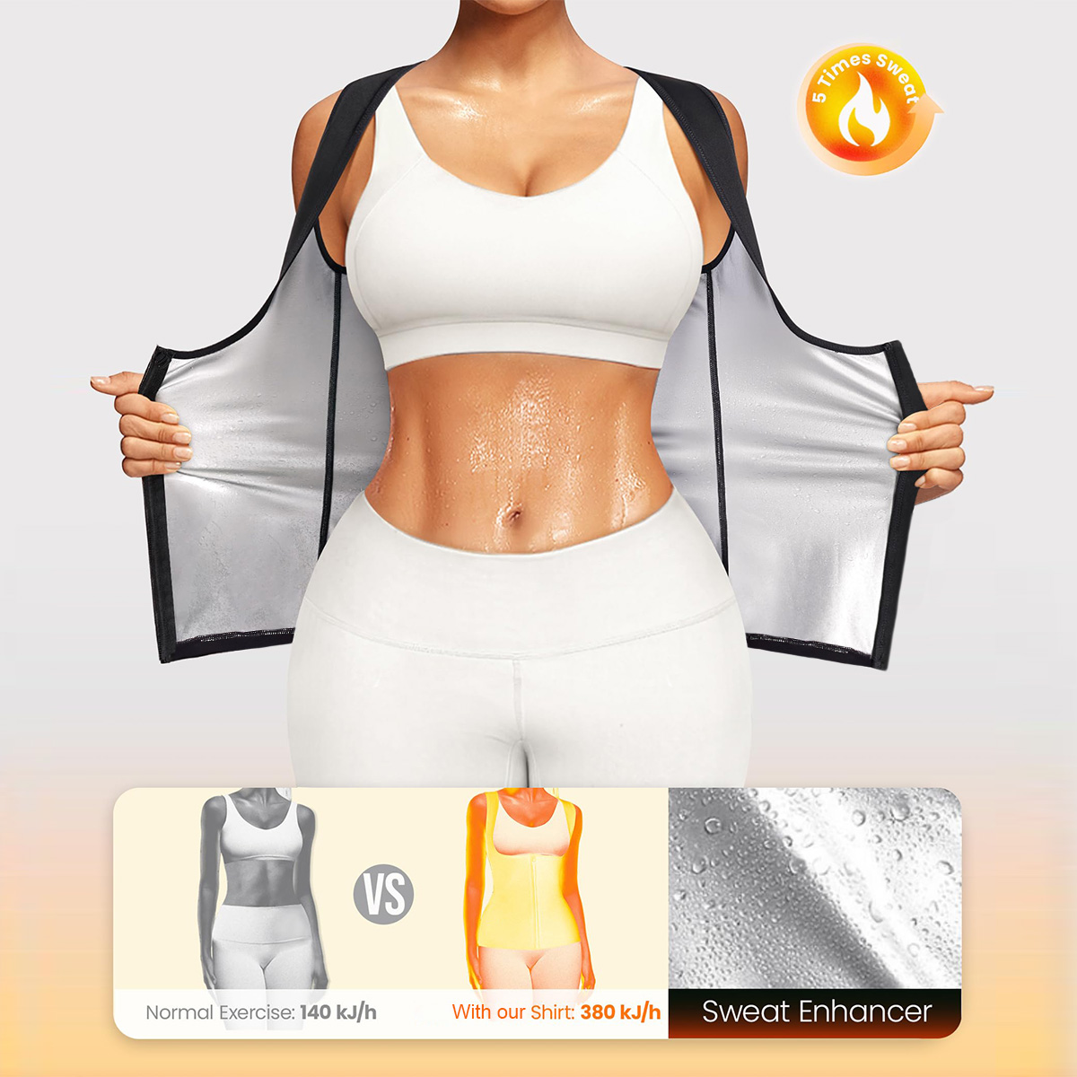 1PCS zweetvest voor dames voor - Crossfit Vest recensie en prijs
