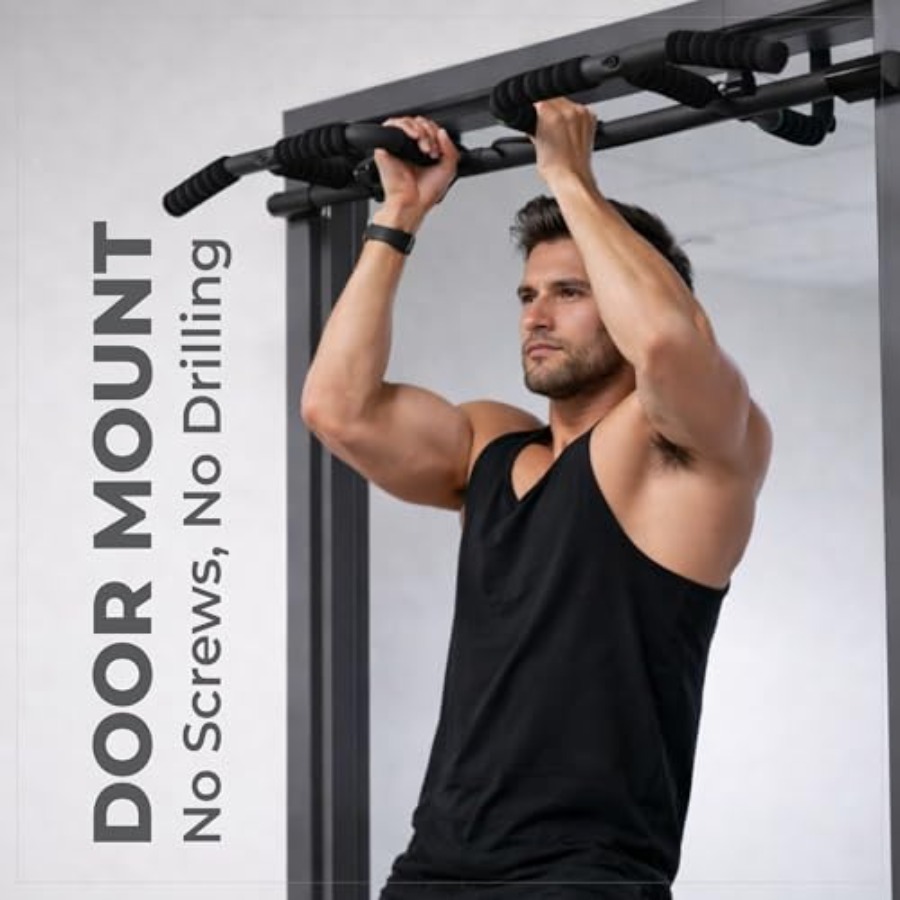 Deurkozijn Pull-up Bar Set met - Pull Up Bar Grip recensie en prijs