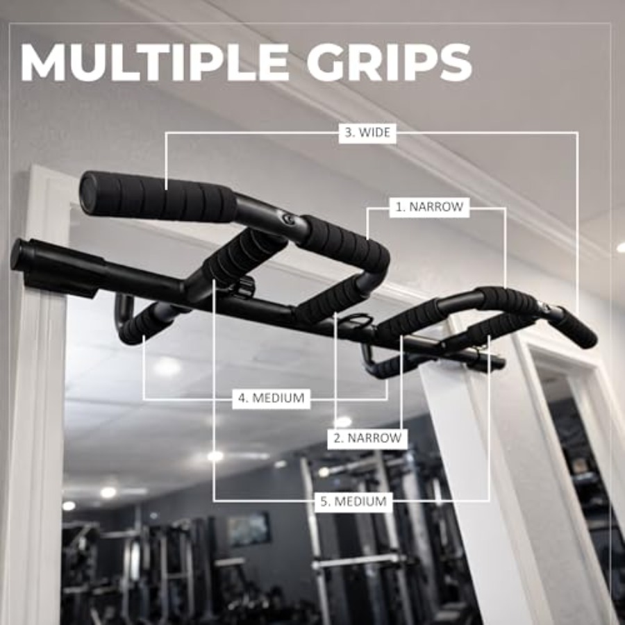 Deurkozijn Pull-up Bar Set met - Pull Up Bar Grip recensie en prijs