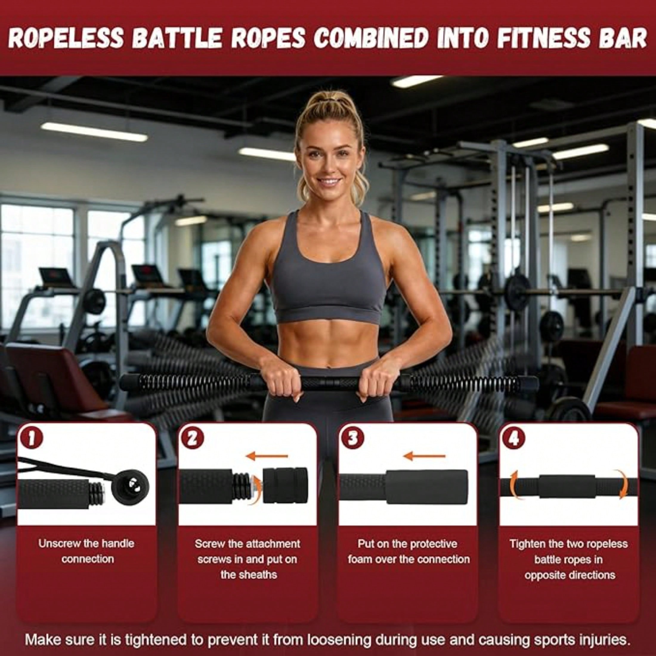 2-in-1 Verbeterde Draadloze Ba - Crossfit Equipment recensie en prijs