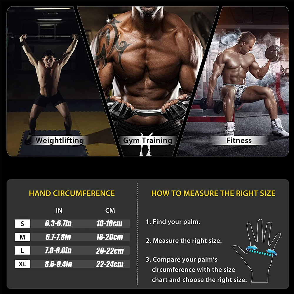 1 paar halve vinger gym fitnes - Crossfit Equipment recensie en prijs